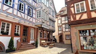 [4K] Day 1: Mosbach - Germany Medieval Village- Alps road trip