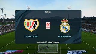 RAYO VALLECANO VS REAL MADRID CF | LA LIGA 2024 / 2025 WEEK 17 | FULL MATCH PES 2021