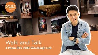 [Walk and Talk] 1000 SQFT 4ROOM HDB HOME TOUR IN SINGAPORE| M2D Interior Design