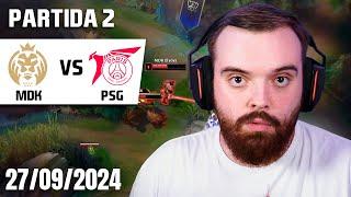 MDK vs PSG | PARTIDA 2 | VEMOS EL PATHING ESPAÑOL DE JUNGLA