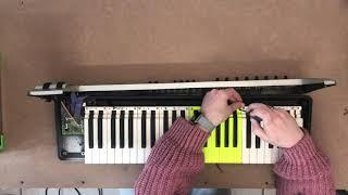 Restore Midi Synth Evolution MK-449C New Keys 3D printing