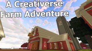 A CREATIVERSE FARMING ADVENTURE! Part 1 - New Supadave Creativerse Adventure!