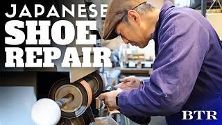 Behind the Register at a Japanese Shoe Repair Shop