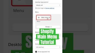 How to reorganize your Shopify Menu like a pro