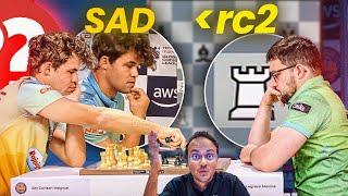 Wow, Magnus Carlsen never makes such blunders | Carlsen vs MVL | Global Chess League 2024