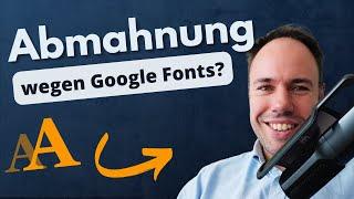 Google Fonts Abmahnung: So wehrst du dich gegen Martin Ismail/Kilian Lenard