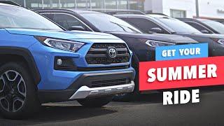 Get Your Summer Ride at Toyota Northwest Edmonton