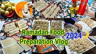 Ramadan Food Preparation Vlog Part 1  2024 | Ideas To Save Time In Ramadan & Organize Kitchen