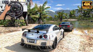 Nissan GTR NISMO & Ford Mustang Shelby GT500 | Forza Horizon 5 | Thrustmaster T300RS gameplay