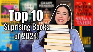 Top 10 Most Surprising Books of 2024 || Must Reads Reviews & Recommendations