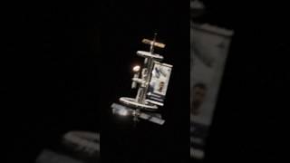 just another day looking through my telescope, it was crazy fast️  #telescope #satellite #adidas