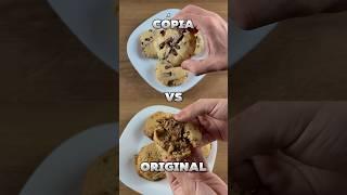 CÓPIA VS ORIGINAL- COOKIES #doces #receitafacil #sobremesa #receita #doce