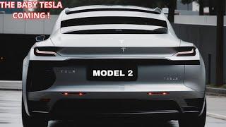 FIRST LOOK | 2025 Tesla Model 2 Review , New design : Interior & Exterior Details !