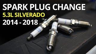 How To Change 2014-2018 Silverado Sierra 5.3 6.0 6.2 Spark Plugs (3rd Gen)