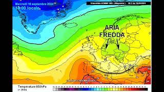 METEO fino al 14 settembre 2024 e la tendenza successiva