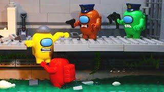 LEGO Prison Break | Escaping from Special Jail in AMONG US