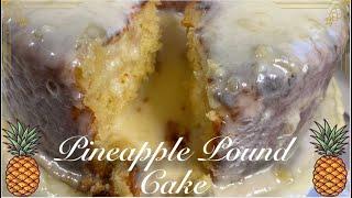 "Moist Pineapple Pound Cake Recipe – A Tropical Twist on a Classic Favorite!"