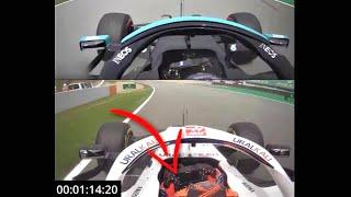 Did Nikita Mazepin hold up Lewis Hamilton by ignoring blue flags?