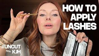 UNCUT WITH KJH: How to apply individual lashes like a pro