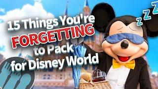 15 Things You're Forgetting to Pack for Disney World