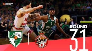 Brazdeikis leads Zalgiris to a crucial win! | Round 31, Highlights | Turkish Airlines EuroLeague