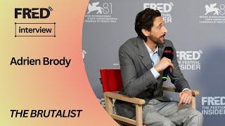 FRED's Interview: Adrien Brody - THE BRUTALIST#venezia81