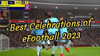 Best Celebrations of eFootball 2023 #efootball #efootball2023 #pes #celebration #footballcelebration