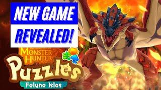 New Game Reveal Monster Hunter Puzzles Felyne Isles Gameplay Trailer Mobile IOS Android Sunbreak