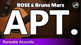 ROSÉ, Bruno Mars - APT. (SLOW acoustic karaoke)