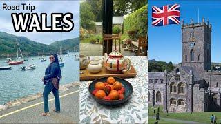 UK Living: Road Trip to the beautiful land of WALES UK, Tour of St David’s Cathedral, Vlog 