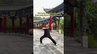 Start your day with TaiChi to flow energy and calm #martialarts #taichi