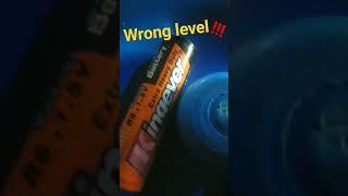 Wrong level