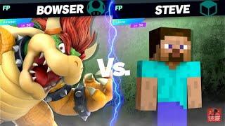 Super Smash Bros Ultimate Amiibo Fights 9pm Poll Bowser vs Steve