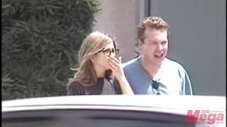 Friends star Jennifer Aniston seen here back in 1998 with Tate Donovan.