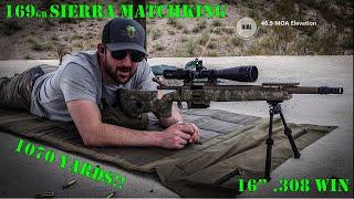 Is a 16" .308 Win Accurate @ 1000 yds?  pt 2 **169gr Sierra MatchKing**