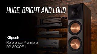 ALL-NEW Klipsch Reference Premiere RP-8000F II review