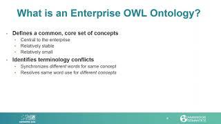 What is an Enterprise OWL Ontology?