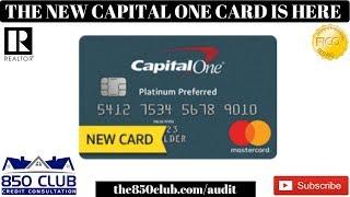 The New Capital One Platinum Preferred Credit Card - 0% Balance Transfer,MyFICO,Monitoring Services