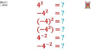  Mathe Basics #148  Kennst DU alle Potenzen?! | ObachtMathe