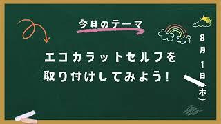 エコカラットセルフを取り付けしてみよう！