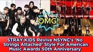 STRAY KIDS Revive NSYNC’s ‘No Strings Attached’ Style for American Music Awards 50th Anniversary