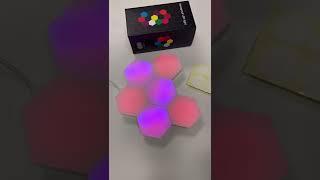 Satisfying HEXAGON LED Lights by LUMOONOSITY!!!