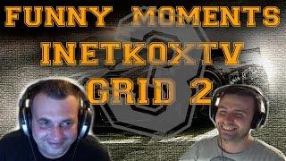 [#3] Funny Moments - InetKoxTv | GRID 2 - Szalony kierowca !