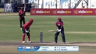 Muhammad Waseem 80 runs vs Canada| 8th Match - United Arab Emirates vs Canada