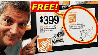 Home Depot NEW Tool Deals Summer 2022 Saws, Ridgid