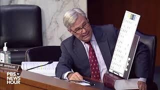 WATCH: Sen. Sheldon Whitehouse speaks during hearing for Supreme Court nominee Amy Coney Barrett