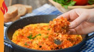 Soğanlı Menemen Tarifi |  Nasıl Yapılır?