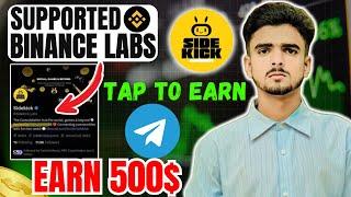 Sidekick Airdrop Binance Labs Invested | Binance Labs Airdrop | Sidekick Telegram Airdrop