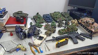 Some of my toys under repair / touch up #1