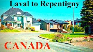 Driving from Laval to Repentigny, Quebec, Canada: A Scenic Journey Through Suburban Charm